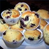 Oatmeal Blueberry Muffins