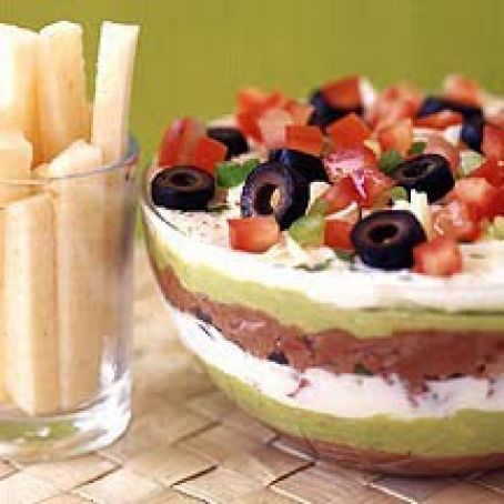 Layered Mexican Bean Dip