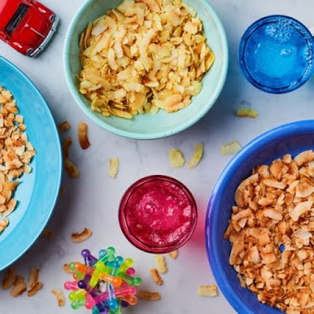 Homemade Spiced Coconut Chips