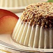 No Bake Almond Mini Cheesecakes