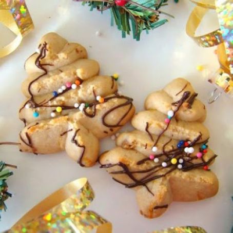 Orange Spritz Cookies