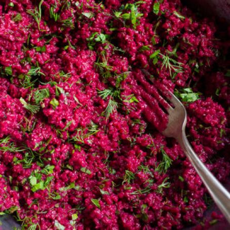 Beet and Bulgur Salad