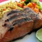 Grilled Mahi Mahi Fillets in Soy Ginger Marinade