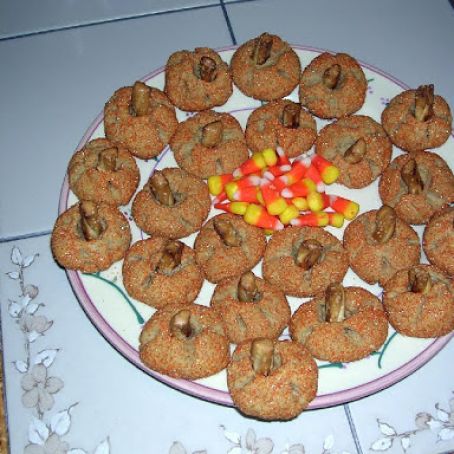 Peanut Butter Pumpkin Cookies