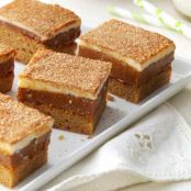 Caramel Snickerdoodle Bars