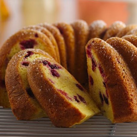 Elaine's Cranberry-Orange Pound Cake
