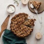 Asian Pear Pie and Apple Pie