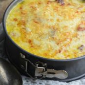 Ham & Cheddar Instant Pot Au Gratin Potatoes