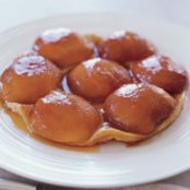 Caramelized Peach Tatin