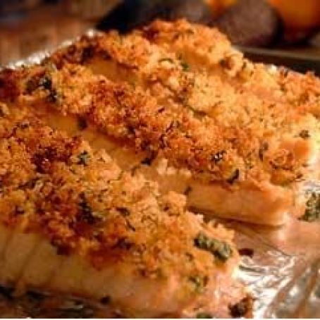 Herb Crusted Salmon Fillets
