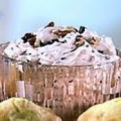 Cherry Pecan Spread on Corn Muffins