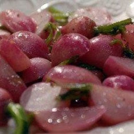 Glazed Radishes