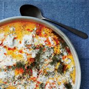 Manti with Tomato Butter and Yogurt
