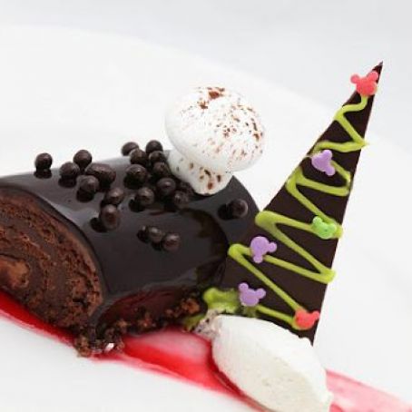Double Chocolate Yule Log - Palo in Disney Cruise Line