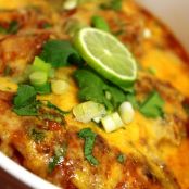 Cheesy Salsa Lime Chicken