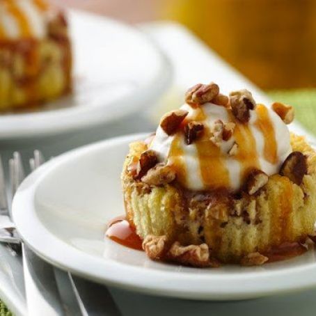 Impossibly Easy Salted Caramel Apple Mini Pies