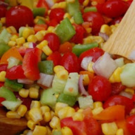 Colorful Corn Salad