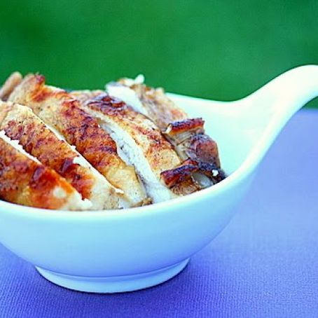 Roasted Chicken Breast with Fruit Vinegar