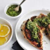 Sautéed Chicken Breasts with Salsa Verde