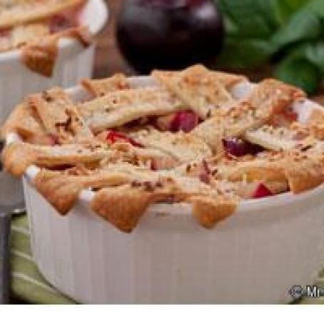 Orchard Plum Cobbler