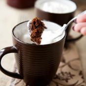 100 Calorie Chocolate Mug Cake