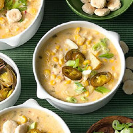 Corn Chowder with Jalapenos