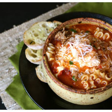 Lasagna Soup