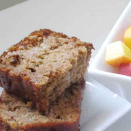 Rhubarb Nut Bread
