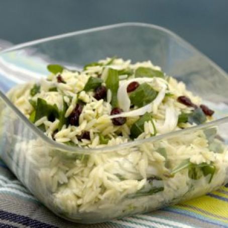 Sweet and Tangy Orzo Salad