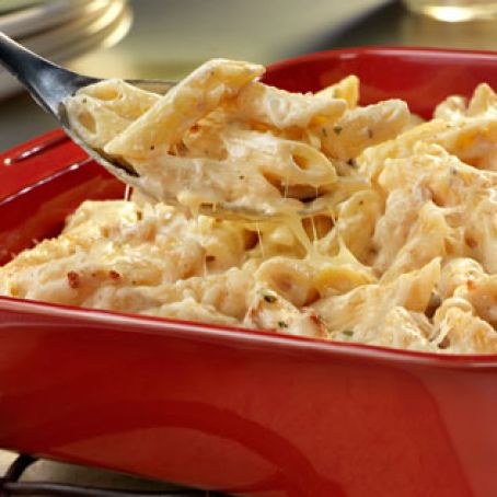 MAC AND CHEESE WITH BACON AND RANCH