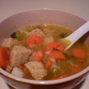 Veggie Soup with Seitan | Vegan-In