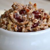 Wild Rice, Cranberry and Pecan Dressing