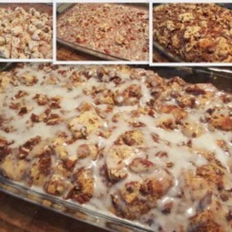 Cinnamon Roll French Toast Bake