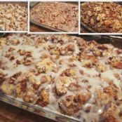 Cinnamon Roll French Toast Bake