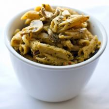 Acorn Squash Alfredo, Vegan