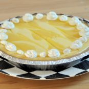 Lemon Swirl Cream Cheese Pie