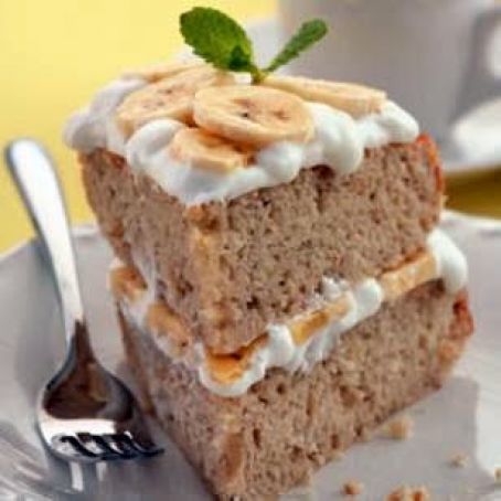 Banana Cream Layer Cake