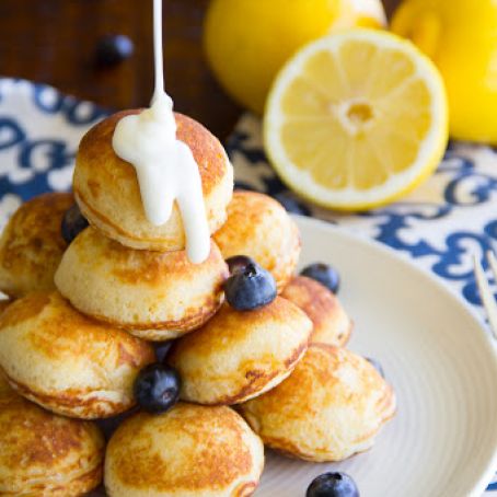 LEMON BLUEBERRY PANCAKE BITES