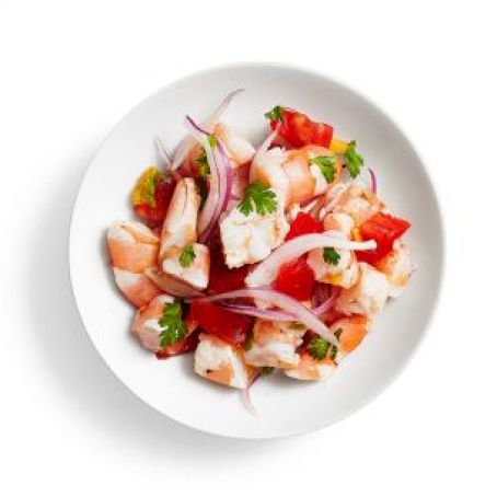 Spicy Shrimp-Tomato Ceviche
