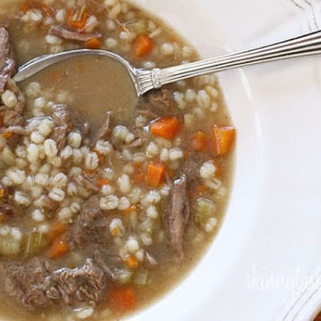 Beef and Barley Soup - Skinnytaste