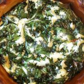 Crustless Quiche, Loaded with Kale |