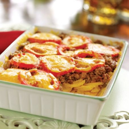 Bacon Cheeseburger Bake