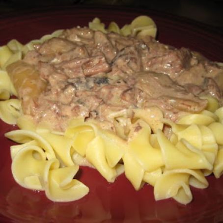 Beef Stroganoff - Crock Pot