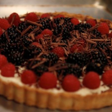 Mascarpone and Wild Berry Tart