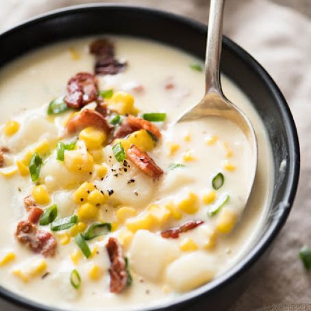Corn Chowder with Bacon