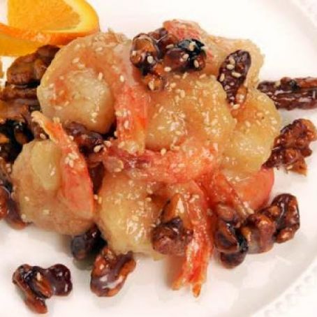 Honey-Walnut Shrimp At Typhoon*