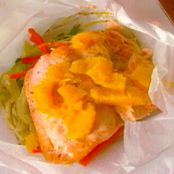 Salmon Fillet en Papillote with Julienne Vegetable