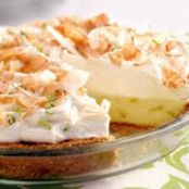 Lime Coconut Rum Pie