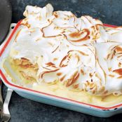 Banana Meringue Pudding