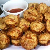 Pepperoni Pizza Mini Puffs- Weight Watchers 6 Points